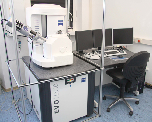 SEM Zeiss EVO LS10